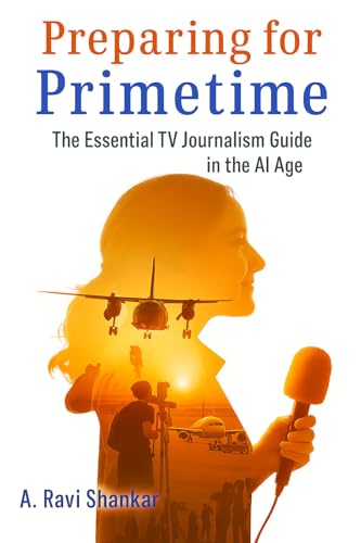 Cover of Preparing for Primetime: The Essential TV Journalism Guide in the AI Age